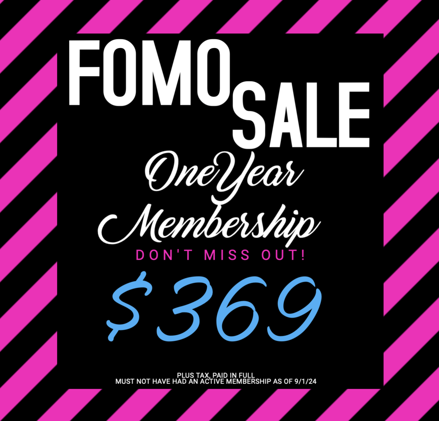 FOMO SALE